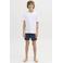 JACK & JONES JUNIOR zwemshort donkerblauw