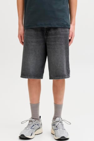 baggy short black denim