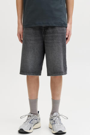 baggy short black denim
