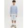 JACK & JONES JUNIOR baggy high waist short light blue denim