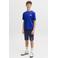 JACK & JONES JUNIOR regular waist sweatshort donkerblauw