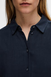 thumbnail: Selected blouse donkerblauw
