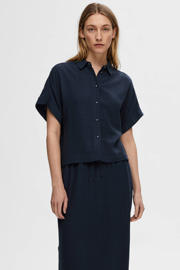 thumbnail: Selected blouse donkerblauw