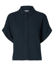 thumbnail: Selected blouse donkerblauw