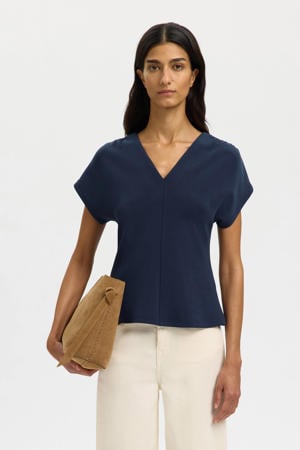 top donkerblauw