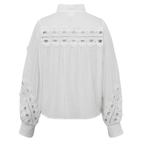 Gossia blouse wit broderie afbeelding