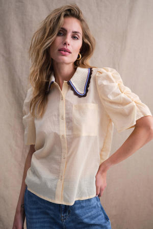 blouse lichtgeel