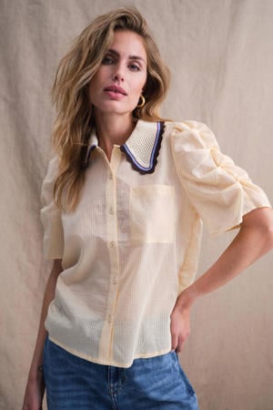 blouse lichtgeel
