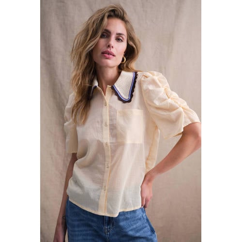 Gossia blouse lichtgeel afbeelding