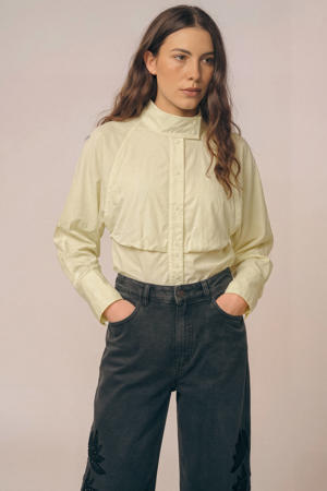 blouse lichtgeel
