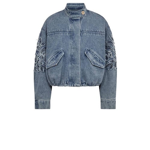 Gossia spijkerjas medium blue denim afbeelding