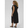 Kaffe Curve midi jurk zwart