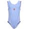 KIDS ONLY MINI badpak gestreept blauw/wit
