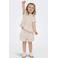 KIDS ONLY MINI regular gebloemde casual short ecru
