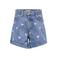 KIDS ONLY MINI regular short met hartjes light blue denim