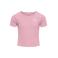 KIDS ONLY GIRL T-shirt roze met textuur