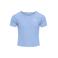 KIDS ONLY GIRL T-shirt lichtblauw met textuur