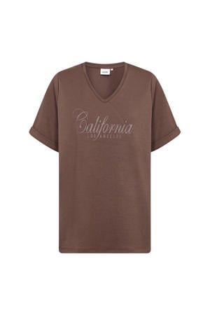 T-shirt bruin