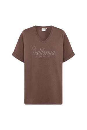 T-shirt bruin