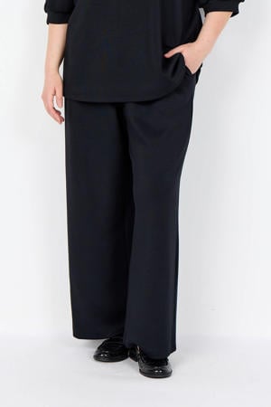 high waist broek zwart