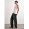 TOPSHOP asymmetrische top ecru
