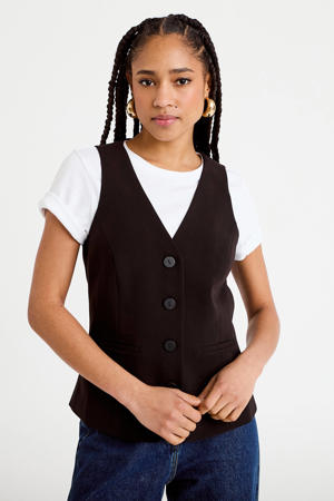 gilet zwart