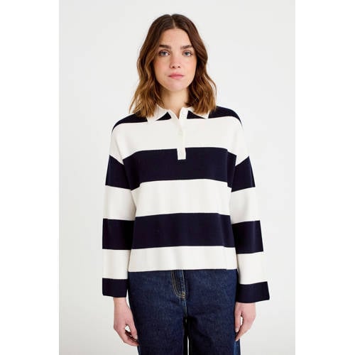 Cache Cache gestreepte top donkerblauw afbeelding