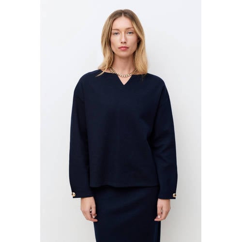 Caroll pullover marineblauw afbeelding