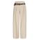 LOLALIZA wide leg high waist pantalon beige