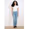 LOLALIZA high waist bootcut jeans light blue denim