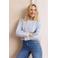 LOLALIZA gestreepte blouse blauw