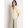 LOLALIZA blouse lichtgeel broderie
