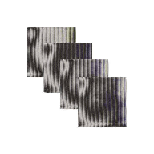 House Doctor servet Block (set van 4) (40x40 cm) afbeelding