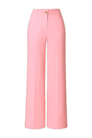straight leg broek lichtroze