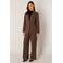 Base Level wide leg high waist broek