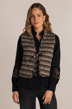 gilet beige
