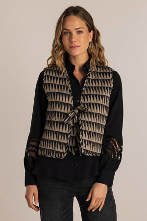 gilet beige