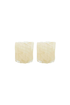 waxinelichthouder Curl (set van 2)