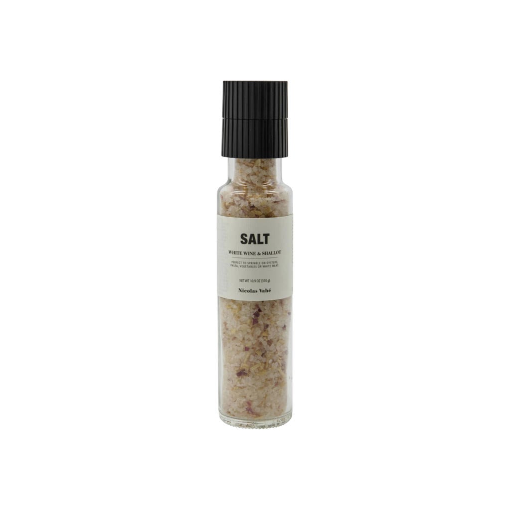 Nicolas Vahé zout - witte wijn en sjalot, 310 g