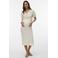 MAMALICIOUS zwangerschaps midi rok ecru