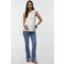 VERO MODA MATERNITY zwangerschaps top ajour wit
