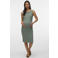 VERO MODA MATERNITY zwangerschaps zomerjurk grijsgroen