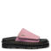 Dr. Martens Zebzag suède slippers dusty rose