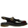 Dr. Martens Madaline Cherry Red Arcadia lak slingback loafers cherry red arcadia