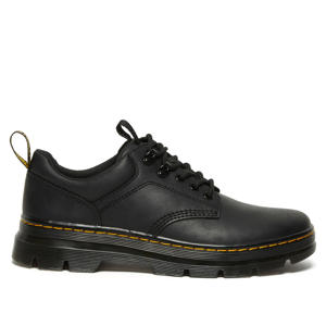 Reeder Black Wyoming leren veterschoenen zwart
