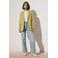 VERO MODA regular blazer limegroen