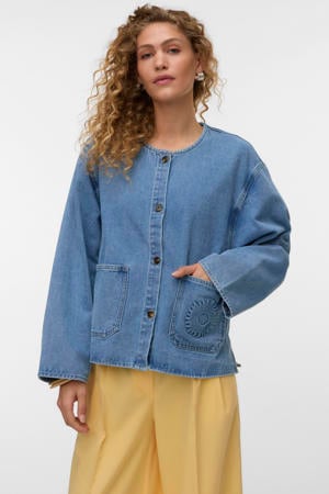 spijkerjas light blue denim