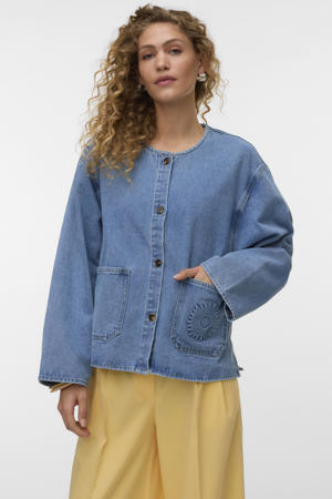 spijkerjas light blue denim