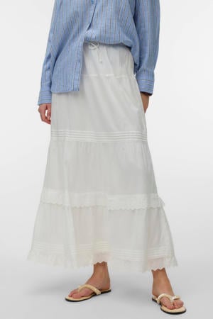 midi rok wit