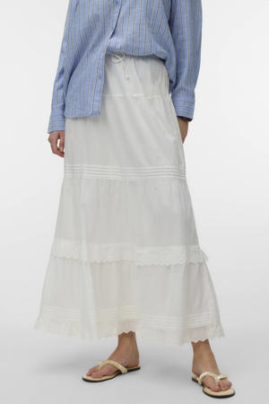 midi rok wit